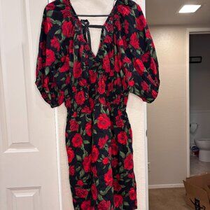 Old Navy Flower Rose Dress